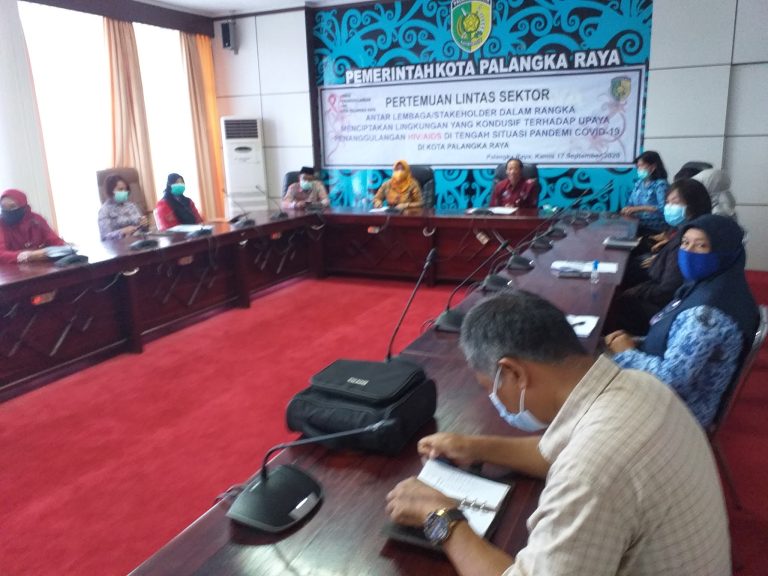 “Koordinasi Stakeholders terkait dan bersama para lembaga Penggiat HIV-AIDS”
