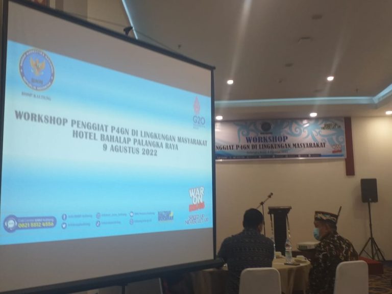 WORKSHOP PENGIAT P4GN DI LINGKUNGAN MASYARAKAT