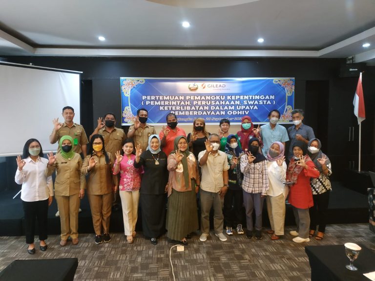 Stakeholder meetings (government, companies, private sector) in empowering PLHIV who have the skills to be able to work