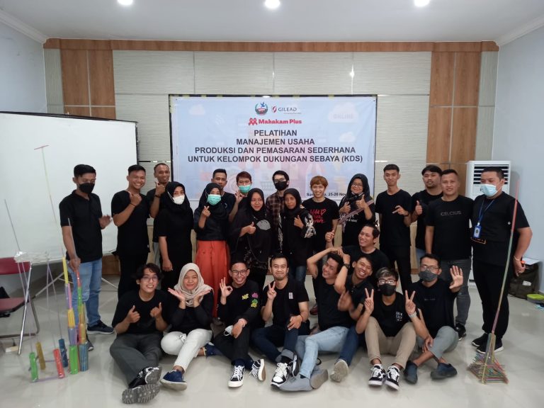 Pelatihan manajemen Usaha (Produksi dan pemasaran sederhana) bagi kelompok Dukungan Sebaya Peduli ODHIV, 25-26 November 2022, Samarinda, Kalimantan Timur.