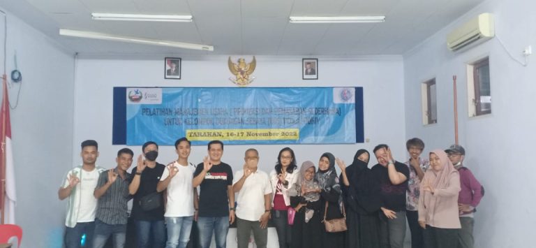 TINGKATKAN SPIRIT ODHIV MELALUI PELATIHAN MANAJEMEN UMKM DI Tarakan, 16-17 November 2022 Kalimantan Utara