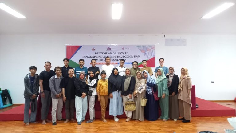 Orientasi Tanggap Darurat MPV bagi ODHA Dalam Upaya Mitigasi Penularan Di Pontianak, Sabtu 27 Juli 2024