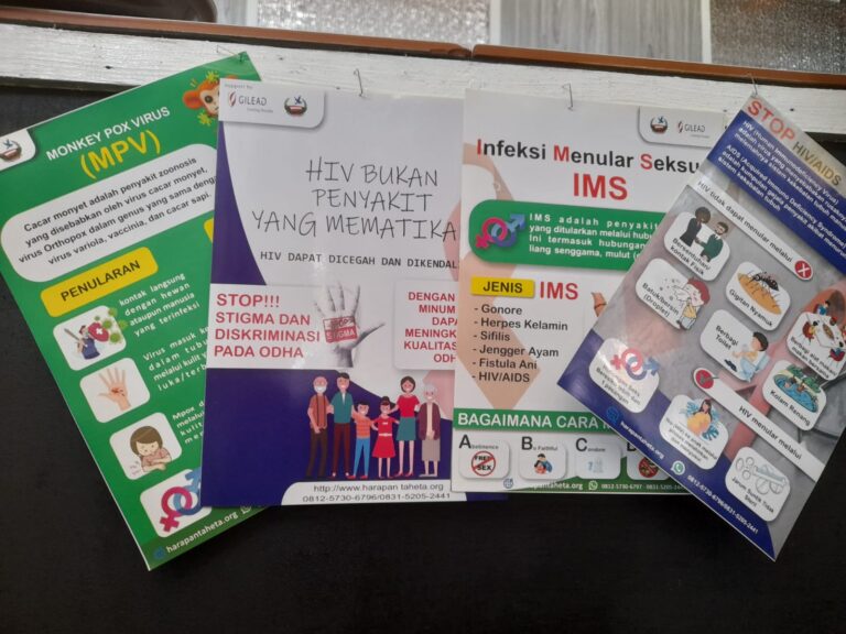 PENTINGNYA SAAT INI “Campanye Edukasi Mitigasi HIV dan Mpox (Media Brosur dan Standing Banner)”